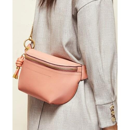 Tidal Wave Ladies Small Bag Leisure Backpack Designer Hobos High Quality Satchel Purse Genuine Leather Women Chest Bags