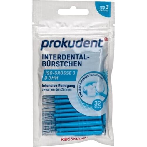 Prokudent Interdental Brush - Outer Diameter 3 mm / Wire Diameter 0,6 mm