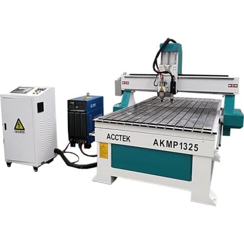 Multi-function Metal/nonmetal plasma cutting machine/wood cutting cnc router 1325 engraving plywood aluminum