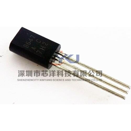 Xinyuan 50PCS/LOT 2SB647AC 2SB647A TO92 2SB647 TO-92L B647 Triode new and original