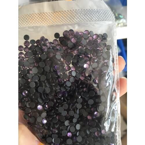 Cheap Stone Hot Fix Rhineston ss20 (4.6-4.8mm) Glass Stones 100Gross Light Amethyst DIY Iron-on Garment Crystals on Clothes