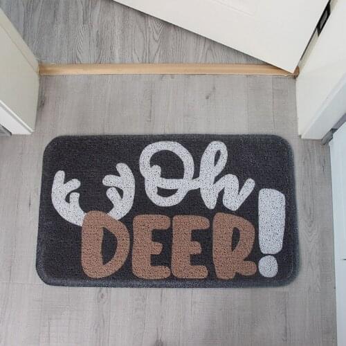 New Entrance Door Carpet Shower Room Rectangle Pattern Non-slip Bottom Water-absorption Dirt-resisting Modern Simple Thick Soft