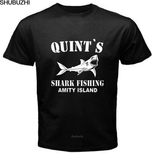 Newest T Shirt Men Short Sleeve Cool Casual Shark Fisher Jaws Deadliest Catch Funny Tshirt Sayings sbz8209
