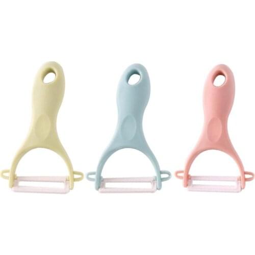 New Creative Potato Peeler Durable Zesters 3 Colours Kitchen Multi-function Knife Planer Household Apple Scraping Fruit Paring