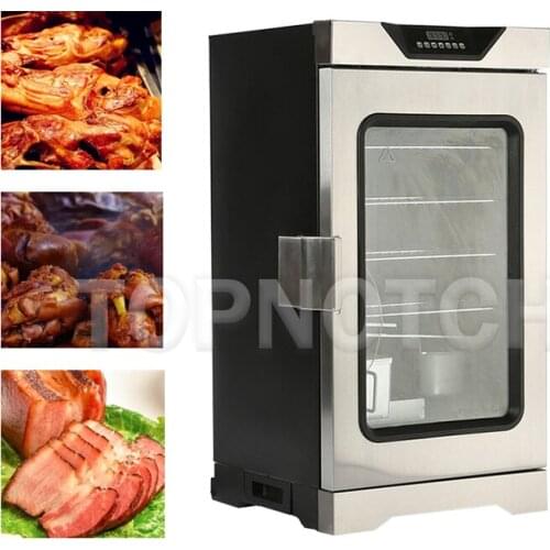 CE Approved Commercial Smoking Oven For Sausage Fish Electric Heating Meat Smoker House Machine Stainless Steel