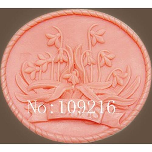 Wholesale!!!1pcs Narcissus Bonsai (zx1609) Silicone Handmade Soap Mold Crafts DIY Mold