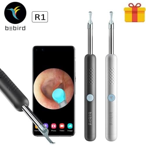 Original Bebird R1 Smart Visual Ear Camera Sticks Endoscope 300W High Precision Earpick Mini Otoscope Health Care Ear Cleaner