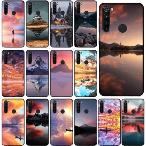 Yinuoda Reflection Phone Case for Xiaomi Redmi 4X 7 7A 8 8A 9 9A Note 7 8 8T 9 10 Pro