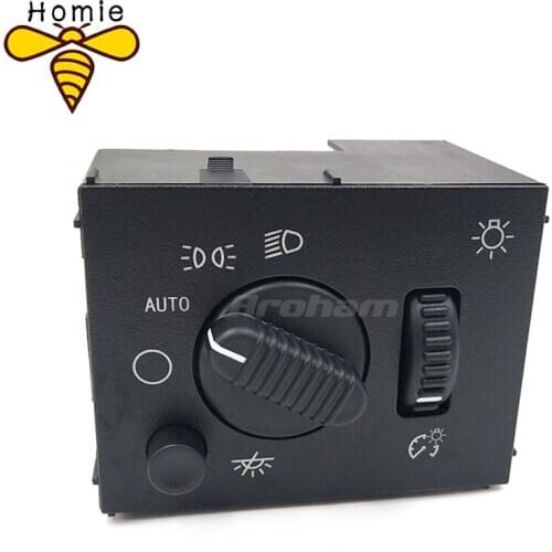 Headlight Fog Lamp Control light Switch For Chevy Silverado Tahoe Suburban Avalanche GMC Sierra Yukon 19381535 D1595G 15194803