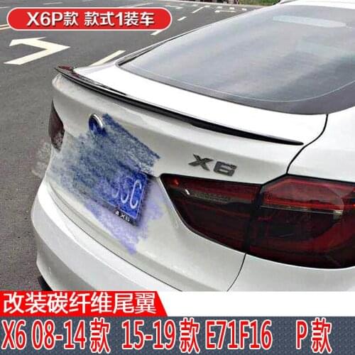 Suitable For Bmw 6 X4 X6 Series F12f16e71f26 G02 Refitting Carbon Fiber Tail 640i Top Wing