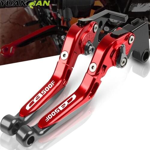 For Honda CB500F/X 2013 2014 2015 2016 2017 2018 2019 Motorcycle CNC Adjustable Extendable Brake Clutch Levers Hhandbar CB 500F