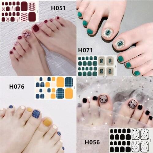 Toe Nail Art Decorations Toenail Stickers Glitter Leopard Cat Eye Decals French Manicure Waterproof Long Lasting Foot Ornaments