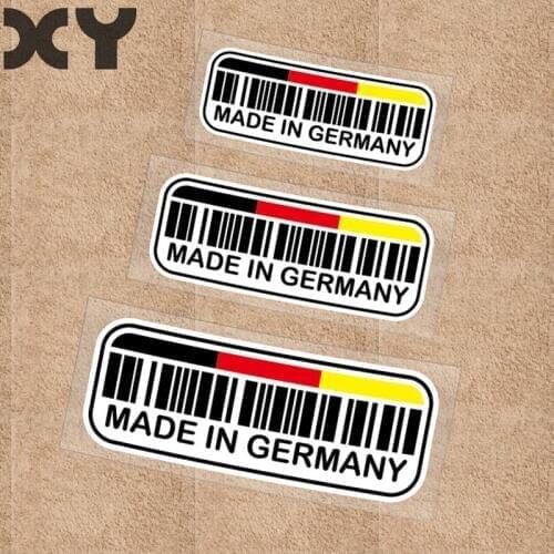XY Decorative Stickers Modified Car Motorcycle German Flag Stickers Truck Auto Vinyl Sticker Decals