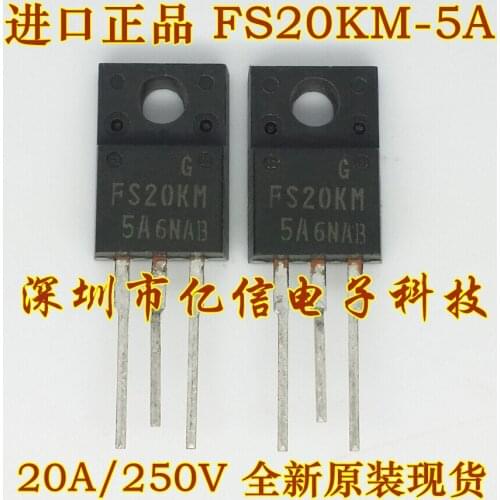 10Pcs FS20KM-5 New TO-220F Car Transistor