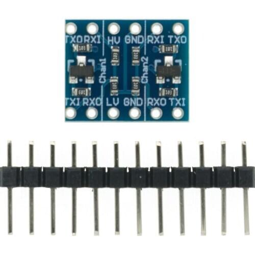 3.3V 5V 2 Channel Logic Level Converter TTL Bidirectional Mutual Convert Compatible Breadboard