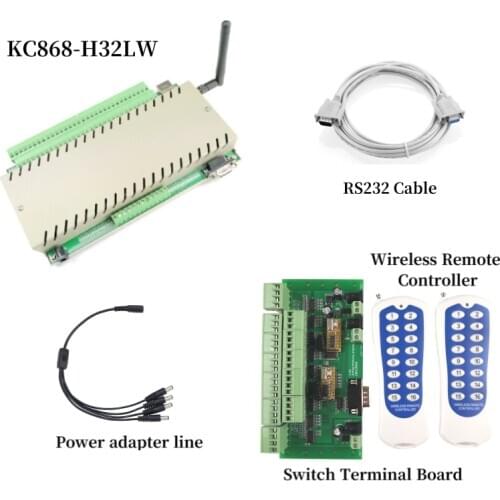 32 Channels WIFI relay controller support Manual switch board