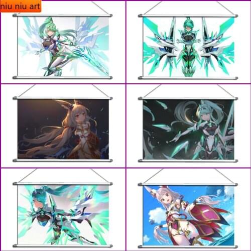 5D Diamond Mosaic Anime Xenoblade Chronicles 2 Pneuma Niyah Diamond Painting Diamond Inlaid DIY Home Decoration