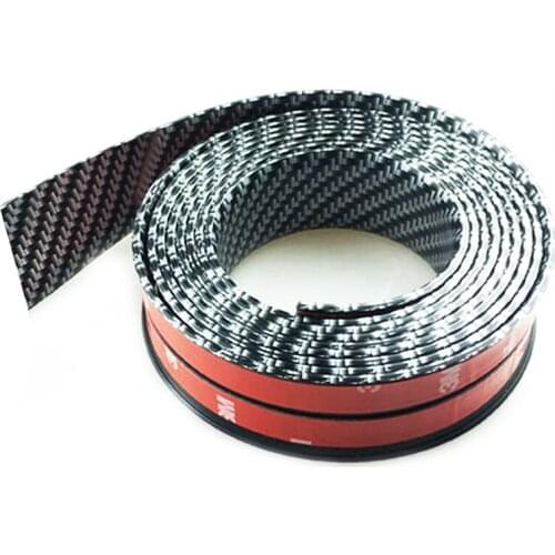 Car Stickers 5D Carbon Fiber Rubber Styling Door Sill Protector Goods For KIA Toyota BMW Audi Mazda Ford Hyundai Accessories