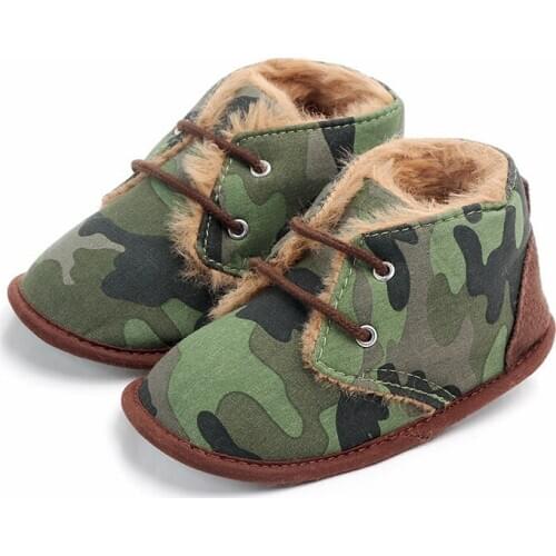 Winter Warm Newborn Baby Shoes Cotton Soft Sole Baby Boy Girls Shoes Infant Baby Boots Pre Walking Shoes Zapatos Bebe F97