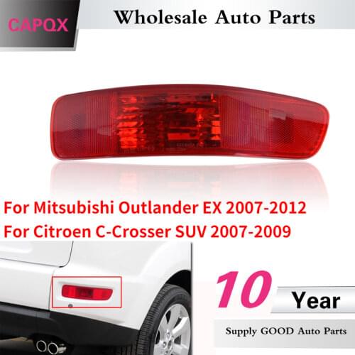 CAPQX For Mitsubishi Outlander EX 2007-2012 For CITROEN C-Crosser SUV 2007 2008 2009 Rear reflector Brake light fog lamp light
