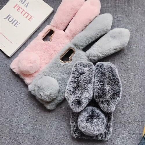Rabbit Warm 3D Phone Case For Huawei Honor 9A 9C 9S P Smart 2020 P Smart Z 2019 Honor 20 Lite 20S 20 Pro P Smart Pro Case Cover