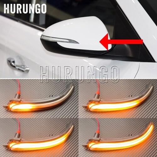 For Hyundai Elantra AD / Avante 2016 2017 2018 2019 Rearview Mirror Dynamic Turn Signal LED Light Blinker Sequential Indicator