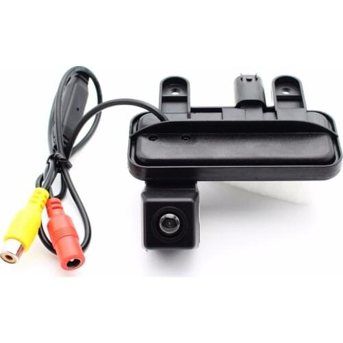For Mercedes Benz E Class C207 W207 2010-2015 Trunk Handle Car Rear View Camera reverse Backup Parking Camera Night Vision HD