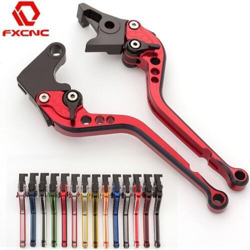 FX CNC MIX Color Long Adjustable Aluminum Motorcycles Brake Clutch Levers For Moto guzzi AUDACE 2015 - 2017 2016 Motorcycle