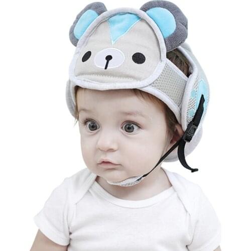 Headgear Comfortable Harnesses Walking Hats Protective Play Cap Toddler Safety Bear Helmet Hat Anti Shock Bumper Caps Baby Care