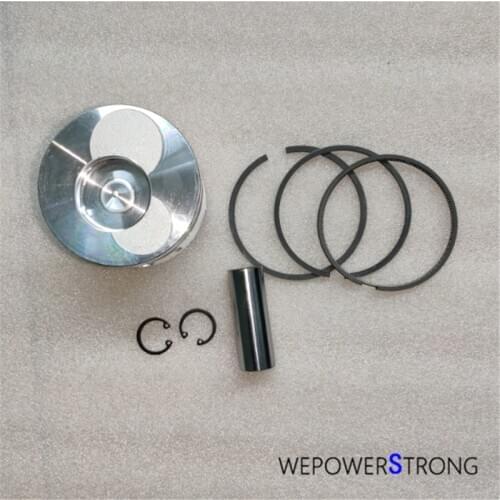 Piston and Rings Kit Incl. Pin Circlip Fits for 186F 186FA L100 Type 9HP Air Cool Diesel Engine 5-5.5KW Generator Spare Parts