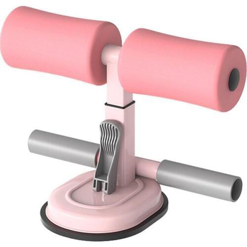 Sit-ups Assistant Device Abdominal Curl Sit-Up Exercise Bar Adjustable Padded Ankle And Support Fitness Equipment For Home Work