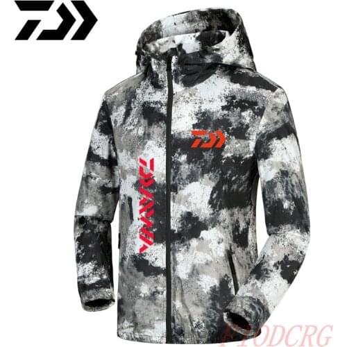 New Daiwa Breathable DAIWA Autumn Fishing Clothing Outdoor Fishing Jackets Plus Size Hooded Fishing Jackets Fishing Clothes