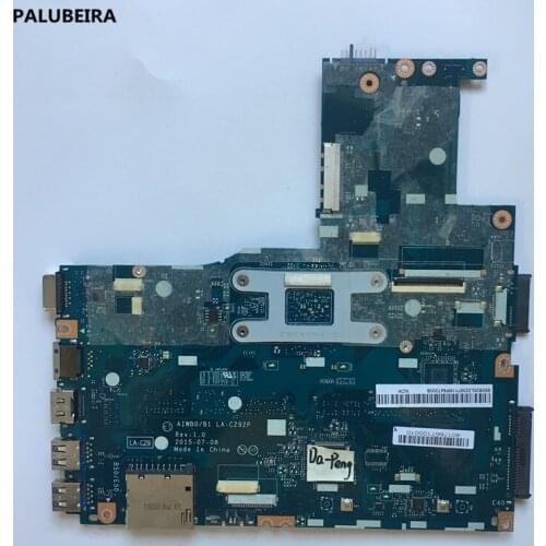 PALUBEIRA AIWB0/B1 LA-C292P LAPTOP MOTHERBOARD FOR LENOVO B51-30 NOTEBOOK PC WITH CPU MAINBOARD Tested Work perfect