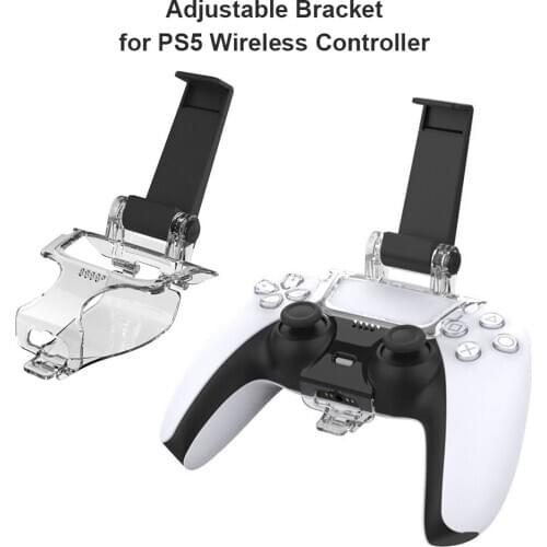 Wireless Controller Holder Phone Clamp Dustproof Portable Carrying Decor for PS5 Drone Gamepad Mobile Bracket