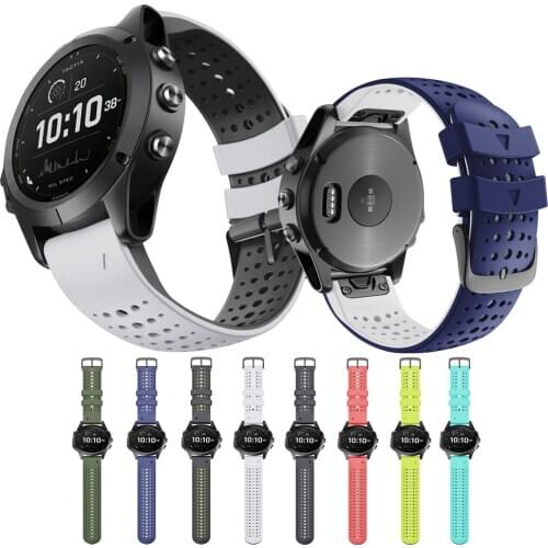Watchband For Garmin Fenix 6 6 Pro 5 5 Plus Silicone Band Hot 22mm For Approach S60 S62 forerunner 935 945 Easyfit Wrist Strap
