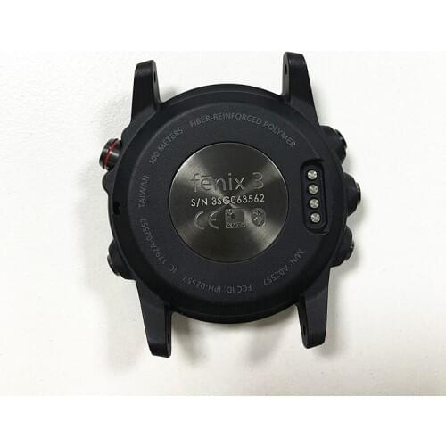 Original Back Case Without Battery For Garmin Fenix 3 Watch Repair Back Cover Replacement Parts