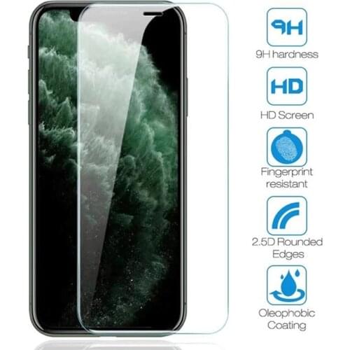 Phone screen protector for iPhone 12 mini 11 pro XS Max X XR SE 2020 tempered glass iPhone 8 7 6 6s plus protective film glass