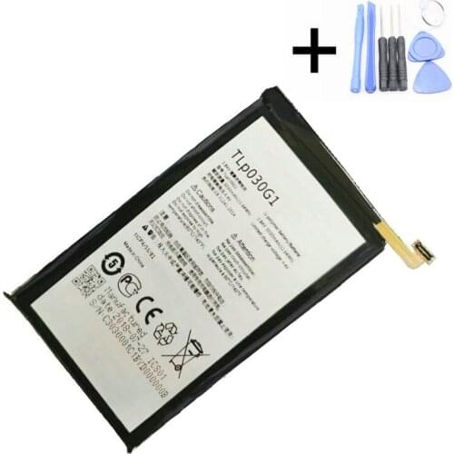 1x New Arrival 3030mAh Battery Replacement For Alcatel TCL One Touch TLp030G1 Smart Phone Batteries + Repair Tools kit