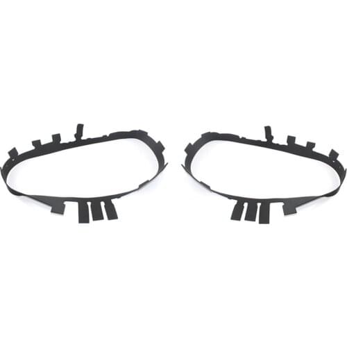 Car Headlight Lens Trim Gaskets Replacement For Corvette C6 2005 2006 2007 2008 2009 2010 2011 2012 2013 2pcs Rubber