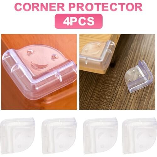 8pcs Baby Safety Table Corner Protector Transparent Anti Collision Angle Protection Cover Edge Corner Guard Child Security Home