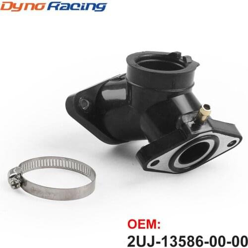 Motorcycle Carburetor Adapter Intake Manifold For Yamaha XV250 ROUTE 66 88-90 VIRAGO 250 95-07 V-STAR 250 08-15 2UJ-13586-00-00