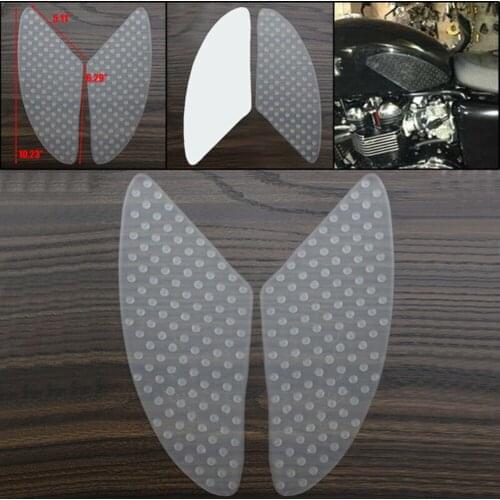 Anti Side Tank Pad Sticker Transparent Gas Knee Grip Traction Protector For Kawasaki ZX6R ZX10R Z1000