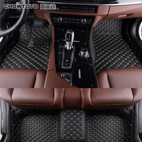 CHOWTOTO Custom Fit Car Floor Mats For Toyota Land Cruiser LC120 7/8 Seats Durable Waterproof Carpets For Land Cruiser Foot Mat