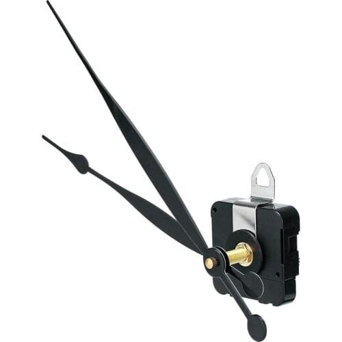 For Tide Quartz Controlled Clock Movement Motor Mechanism Hands Fitting Classic Hanging Black Quartz Watch Wall Clock