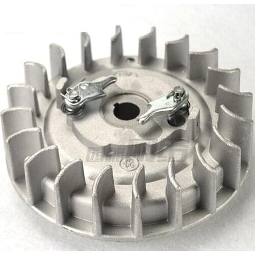 YD-78 FLYWHEEL YD78 YD-81 YD-85 BH9 7800 8100 8500 78CC 85CC CHAINSAWS IGNITION FLY WHEEL METAL PAWL SPRING FREE SHIPPING