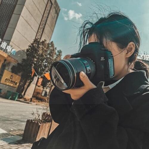 Camera Magnifying Blur Filter Split Diopter Prism Camera Ghost Filter Effect Lens Film Special Accessories Effect Photograp J9H6