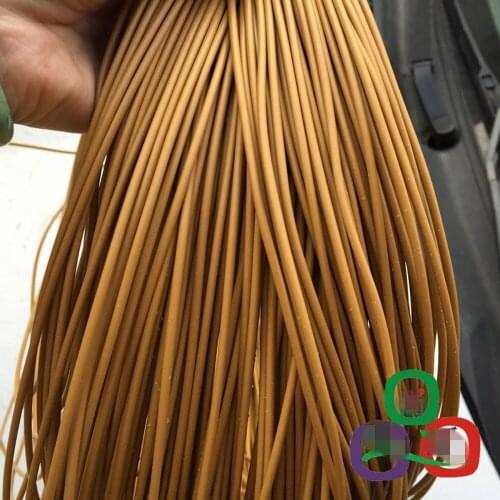 500G yellow color round synthetic rattan PE rattan weaving material plastic rattan for knit and repair chair basket etc