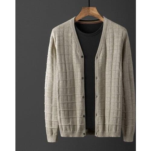 New Knitted V Collar Male Sweaters Luxury Solid Color Spring Casual Mens Sweaters Fashion Loose Man Sweater Plus Size 4xl