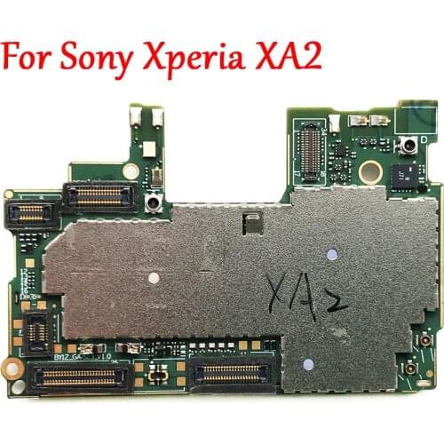 Tested Full Work Original Unlock Motherboard For Sony Xperia XA2 H3113 H3123 H3133 H4113 H4133 Logic Circuit Electronic Panel