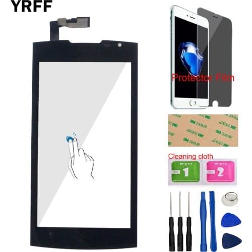 Touch Screen Panel For Prestigio Multiphone PAP4500 PAP 4500 Digitizer Panel Front Glass TouchScreen Sensor Tools Protector Film